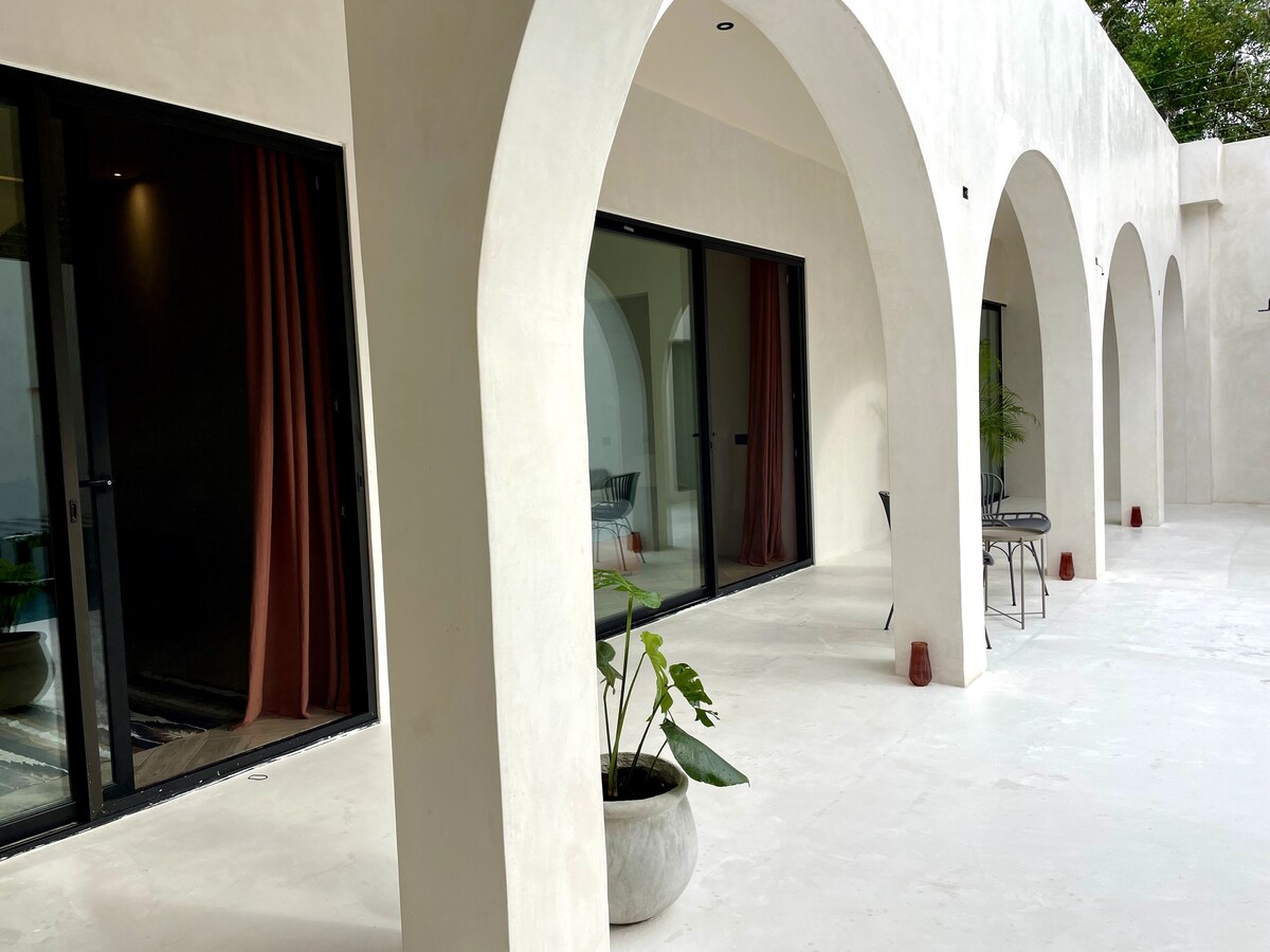 Casa Bali cocina moderna completamente amueblada con electrodomésticos de lujo