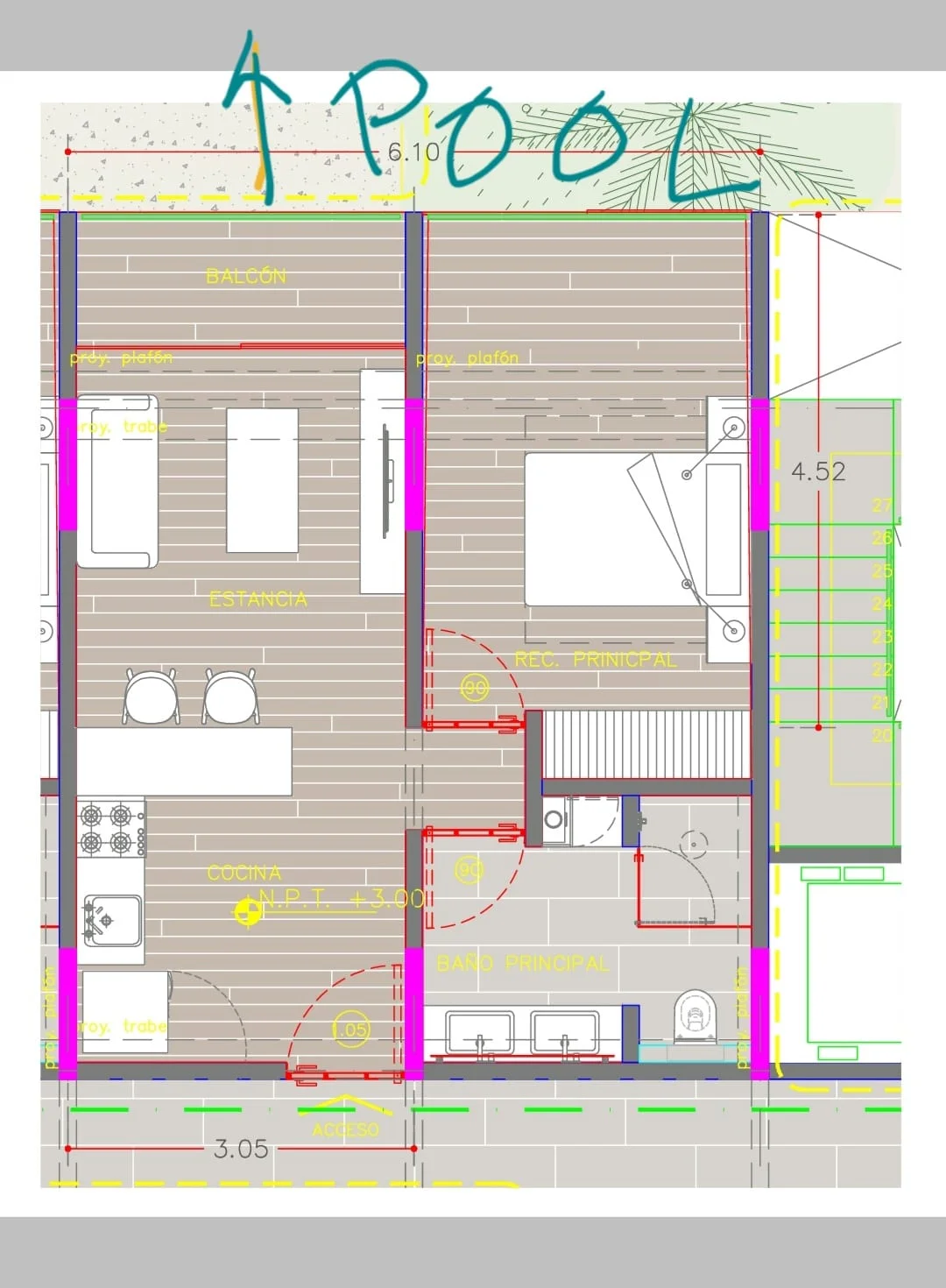 Vistas interiores y exteriores de Casa Kiin
