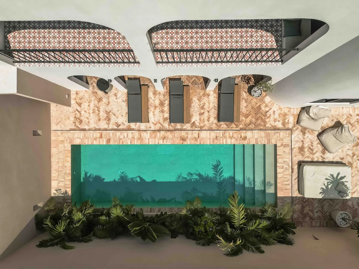 Casa Tabarka espacios de vida de diseño moderno rodeados de naturaleza tropical selvática